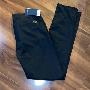 NWT quicksilver boys black pants 14/28